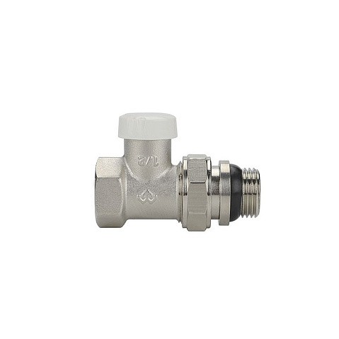 Клапан радиаторный VARMEGA VM10311 DN15 PN10 прямой настроечный G-1/2'' с уплотнением муфта-штуцер купить в Челябинске | "Проконсим"