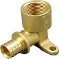Угольник латунный для PEX труб 16-1/2'' PN 10 под надвижную гильзу с внутренней резьбой ONE PLUS купить в Челябинске | "Проконсим"