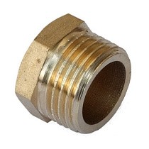 Заглушки латунные DN 15-40 PN 40 штуцерная купить в Челябинске | "Проконсим"