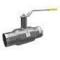 Кран стальной шаровой цельносварной LD КШ.Ц.П.065.025, DN 65 PN 25, 250мм, стандартнопроходной, приварной с ручкой купить в Челябинске | "Проконсим"