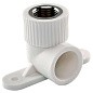 Угольник установочный ПП 20-1/2'' PN 25 с внутренней резьбой белый РТП 10797 купить в Челябинске | "Проконсим"