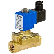 Клапаны электромагнитные DN 15-50 PN 12-16 латунные 220В нормально закрытые EPDM РИДАН EV220R купить в Челябинске | "Проконсим"
