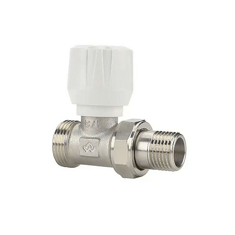 Клапан радиаторный VARMEGA VM10102 DN15x20 PN10 прямой евроконус G-1/2''х3/4'' штуцер купить в Челябинске | "Проконсим"