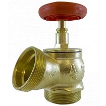 Клапан пожарный латунный угловой 125гр. Апогей КПЛ штуцер-штуцер с датчиком ДППК со склада Проконсим в Челябинске