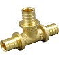 Тройник латунный для PEX-PEX труб 25-20-20 PN 10 переходная под надвижную гильзу ONE PLUS купить в Челябинске | "Проконсим"