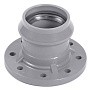 Патрубок раструбный НПВХ SDR26 DN 110 с фланцем DN 100 PN 10 Хемкор купить в Челябинске | "Проконсим"