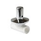 Вентиль ПП 20 PN 25 с хромированным маховиком белый Pro Aqua PA43008 купить в Челябинске | "Проконсим"