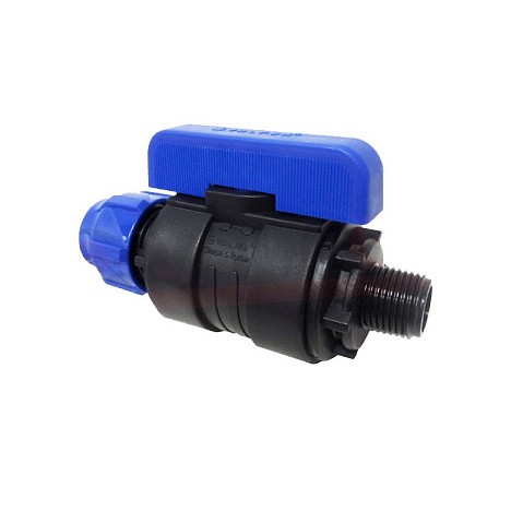 Кран шаровой компрессионный Valfex DN-32 PN-16 G-1/2'' цанга-штуцер купить в Челябинске | "Проконсим"