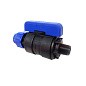 Кран шаровой компрессионный Valfex DN-20 PN-16 G-1 1/2'' цанга-штуцер купить в Челябинске | "Проконсим"