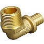 Угольник латунный для PEX труб 20-3/4'' PN 10 под надвижную гильзу с наружной резьбой ONE PLUS купить в Челябинске | "Проконсим"