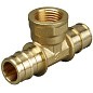 Тройник латунный для PEX-PEX труб 20-1/2''-16 PN 10 OP под надвижную гильзу с внутренней резьбой ONE PLUS купить в Челябинске | "Проконсим"