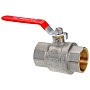 Кран латунный шаровый DN 40 PN 40 никелированный рычаг муфта-муфта РИДАН BVR-R 065B8311RG купить в Челябинске | "Проконсим"