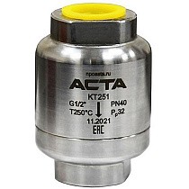 Конденсатоотводчики ТЕРМОКОН DN 15-25 PN 40 термостатический резьбовые G до 250гр. АСТА-КТ251 купить в Челябинске | "Проконсим"