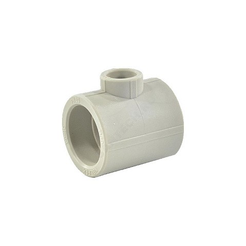 Тройник полипропиленовый переходной VALFEX 25x25x20 PN 25 серый купить в Челябинске | "Проконсим"