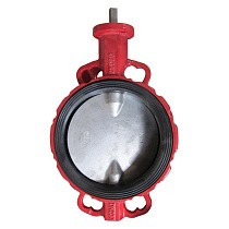 Затвор дисковый поворотный DN 500 PN 16 межфланцевый с диском из нержавеющей стали со штоком Seagull купить в Челябинске | "Проконсим"