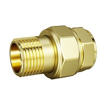 Американки латунные DN 15-50 PN 40 муфта-штуцер прямые LD Pride купить в Челябинске | "Проконсим"