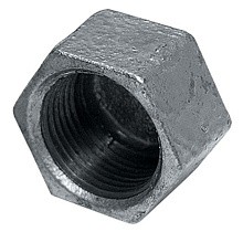 Заглушки чугунные DN 15-50 PN 16 оцинкованные муфтовые Fittex Plus купить в Челябинске | "Проконсим"