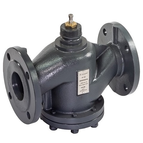 Клапан чугунный регулирующий DN 65 PN 16 под привод 52kv фланцевый до 130гр. РИДАН VF-2R 065Z0281R купить в Челябинске | "Проконсим"