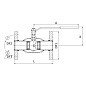 Кран стальной шаровой 11с32п DN 200-150 PN 25, фланцевый, 400мм, Breeze купить в Челябинске | "Проконсим"