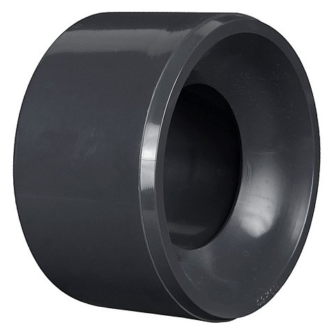 Кольцо редукционное НПВХ DN 225-160 PN 20 клеевое черное Aquaviva RSH225160 купить в Челябинске | "Проконсим"
