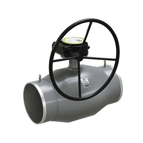 Кран стальной шаровой цельносварной LD Energy Regula, DN 250 PN 25, 510мм, стандартнопроходной, приварной с редуктором купить в Челябинске | "Проконсим"
