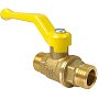 Краны латунные шаровые газовые 11Б27фтМ DN 15-20 PN 40 рычаг штуцер-штуцер Valfex.270.LR3 купить в Челябинске | "Проконсим"