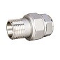 Американка латунная DN 40 PN 40 никелированная муфта-штуцер прямая LD Pride купить в Челябинске | «Проконсим»