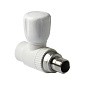 Краны шаровые ПП DN 20-25 PN 25 для радиатора прямые белые Pro Aqua купить в Челябинске | "Проконсим"