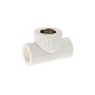 Тройники ПП DN 20-40 PN 25 комбинированные с внутренней резьбой белые PlasticPro купить в Челябинске | "Проконсим"