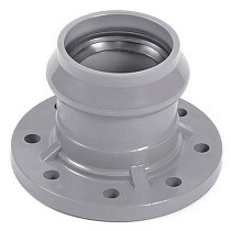 Патрубки НПВХ раструбные SDR26 DN 110-400 PN 10 с фланцем Хемкор купить в Челябинске | "Проконсим"