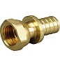 Муфта латунная для PEX труб 20-1/2'' PN 10 под надвижную гильзу ONE PLUS купить в Челябинске | "Проконсим"