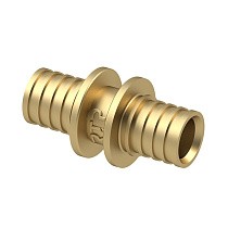 Муфты латунные для PEX-PEX труб DN 16-40 PN 16 под надвижную гильзу РосТурПласт купить в Челябинске | "Проконсим"