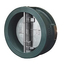 Клапаны обратные DN 40-600 PN 16 чугунные 2-створчатые межфланцевые до 120гр. GALA Тип. 5306H купить в Челябинске | "Проконсим"