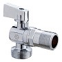 Кран латунный шаровой угловой MVI BV.463 DN 15-20 PN 10 штуцер бабочка купить в Челябинске | "Проконсим"