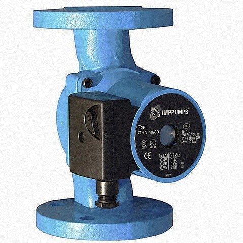 Насос циркуляционный с мокрым ротором GHNM 40-75 F220 277Вт 1х220В 3-скор. фланцевый PN10 120C IMP PUMPS купить в Челябинске | "Проконсим"