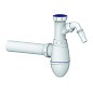 Сифон для умывальника Unicorn А510V, 40х40 прямой отвод, 1 1/2'' х40 с отводом для стиральной машины преходник 40х32 купить в Челябинске | "Проконсим"