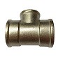 Тройник латунный никелированный DN 25-20-25 PN 40 муфта-муфта-муфта переходный купить в Челябинске | «Проконсим»