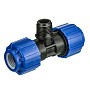 Тройник компрессионный PN 16 для ПЭ DN 20-3/4'' обжимное-штуцер купить в Челябинске | "Проконсим"