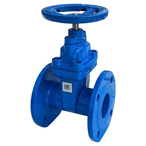 Задвижка чугунная 30ч39р DN 350 PN 10(16) с обрезиненным клином EPDM до 120гр. КНР купить в Челябинске | "Проконсим" (101469034)