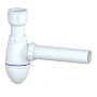 Сифон для писсуара Unicorn К210, 40х40 прямой отвод