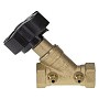 Клапаны балансировочные латунные DN 15-50 PN 16 наклонный с трубчатыми измерительными ниппелями РИДАН MNT-R купить в Челябинске | "Проконсим"