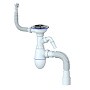 Сифон для мойки Unicorn В436VP, 40х50 гибкий отвод, 3 1/2'' х40 с отводом для стиральной машины, круглый перелив купить в Челябинске | "Проконсим"