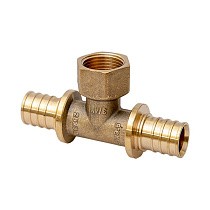 Тройники латунные для PEX-PEX труб DN 16-25 PN 16 под надвижную гильзу MVI SF.642 купить в Челябинске | "Проконсим"