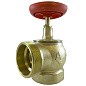 Клапан пожарный латунный КПЛМ DN65 PN16 угловой 90гр. муфта-штуцер с удлиненным шпинделем Апогей купить в Челябинске | "Проконсим"