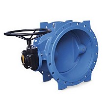 Затвор дисковый поворотный DN 200 PN 10 фланцевый с 2-эксцентриситетом под электропривод FAF 38000200E купить в Челябинске | "Проконсим"