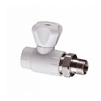 Кран шаровой для радиатора прямой VALFEX 25 PN 25 G-1/2'' купить в Челябинске | "Проконсим"