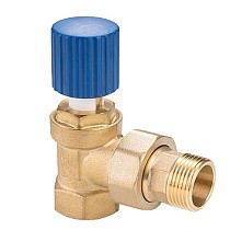 Клапаны перепускные латунные DN 20 PN 10 угловой с американкой MVI SE.520 купить в Челябинске | "Проконсим"