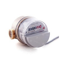 Счетчики горячей воды DN 15-20 PN 16 до 90гр. с обратным клапаном и импульсным выходом муфтовые Пульсар купить в Челябинске | "Проконсим"