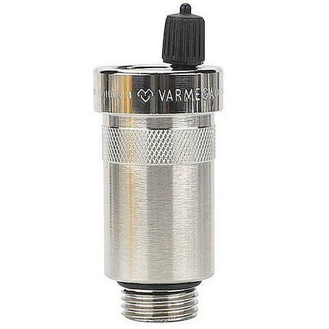 Воздухоотводчик VARMEGA VM134 O-ring DN15 PN10 вертикальный выпуск НР-1/2'' автоматический купить в Челябинске | "Проконсим"
