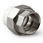 Муфта комбинированная ПП 32-3/4'' PN 25 разъёмная с внутренней резьбой белая Pro Aqua PA20016 купить в Челябинске | "Проконсим"